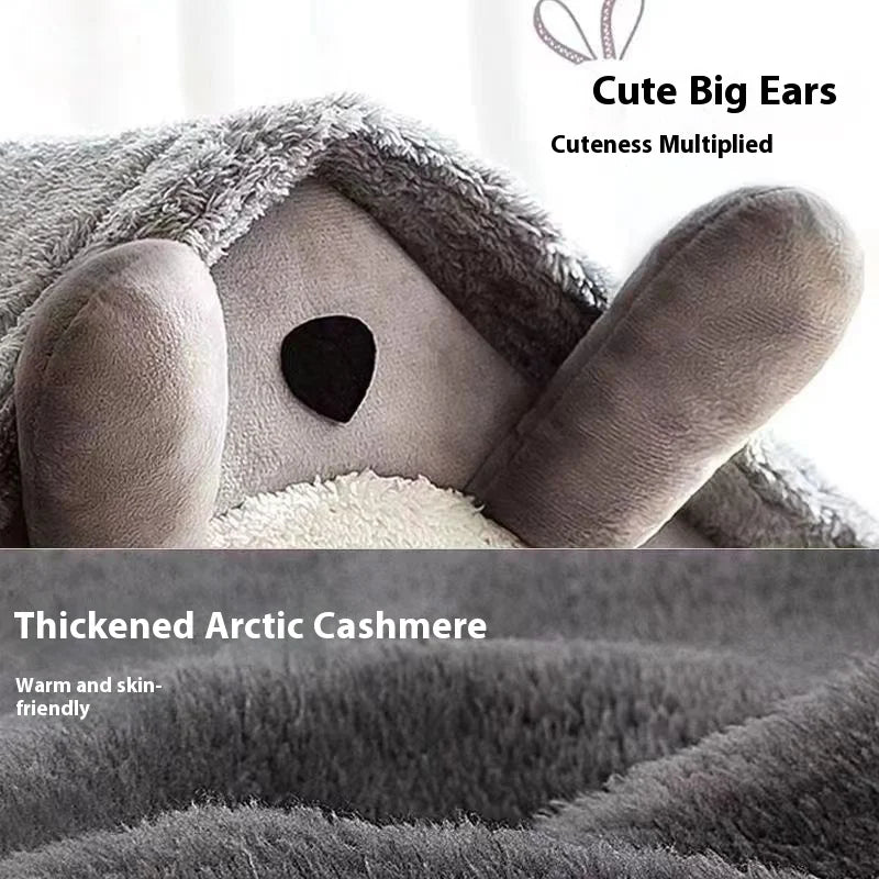Cute All Season Dog House Style Bed