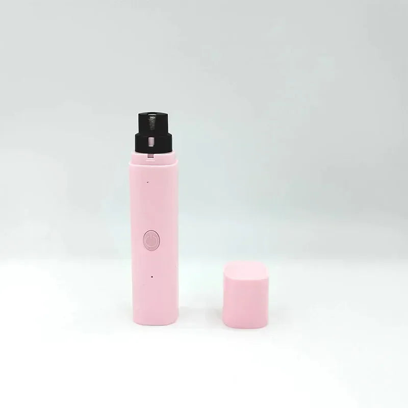 Electric Dog Nail Clippers Rechargeable USB Charging LED Light