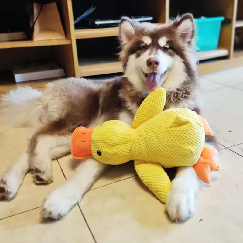 Cute dog Toy Stomping Duck Bite Resistant
