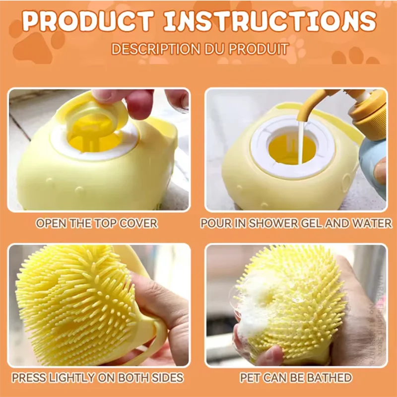 Bath Massage Brush Bathroom Multifunctional