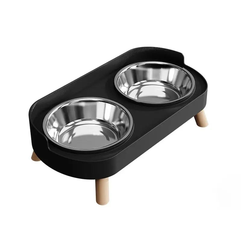 A Colorful Dopamine Pet Double Bowl