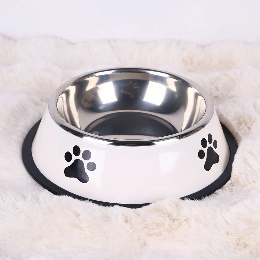 Stainless Steel Pet Bowl Cat Dog Food Bowl