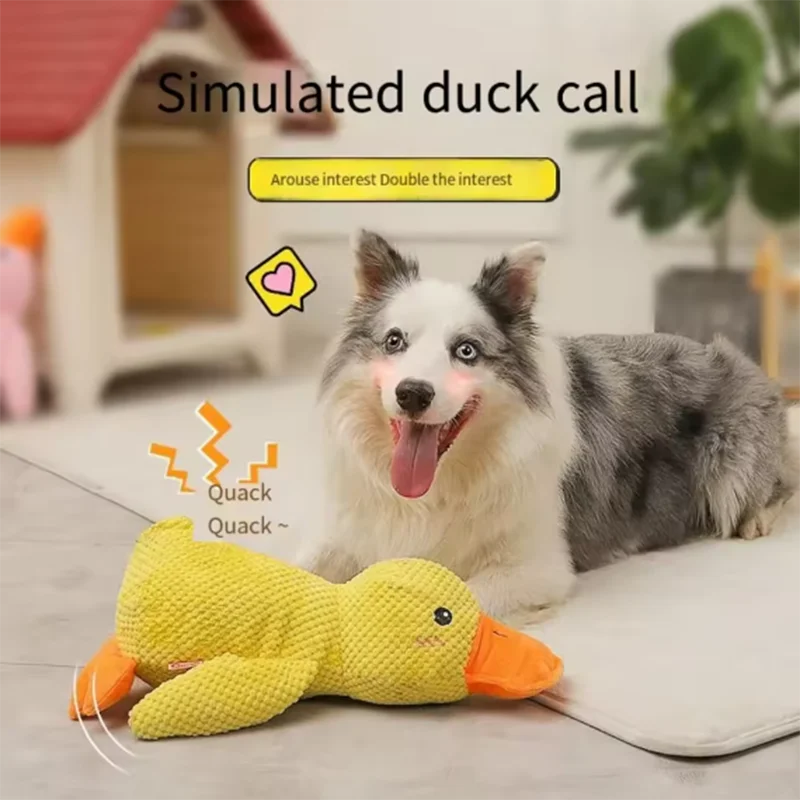 Cute dog Toy Stomping Duck Bite Resistant