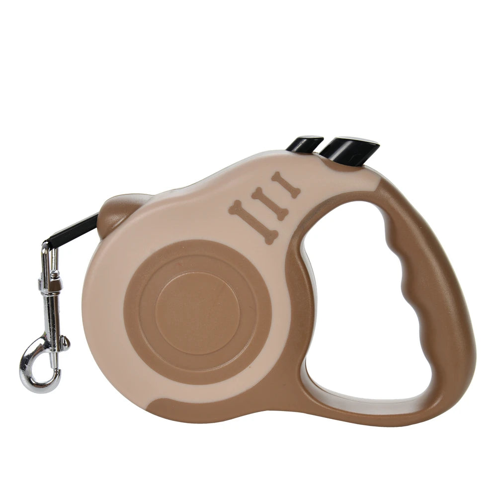 3m 5m Dog Leash for Small Dogs Cats Automatic Retractable Durable Nylon Lead