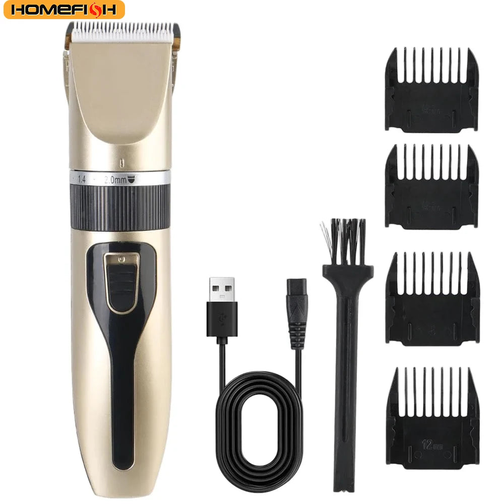 Pet Hair Clipper Haircut Trimmer Shaver Set For Rabbit Dog Cat Puppy