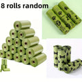8 Rolls Biodegradable Dog Poop Bags Leak-Proof
