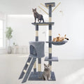DayPlus Cat Tree Cat Tower Cat Scratching Post for Indoor/Outdoor Cats