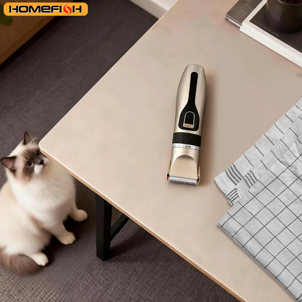 Pet Hair Clipper Haircut Trimmer Shaver Set For Rabbit Dog Cat Puppy