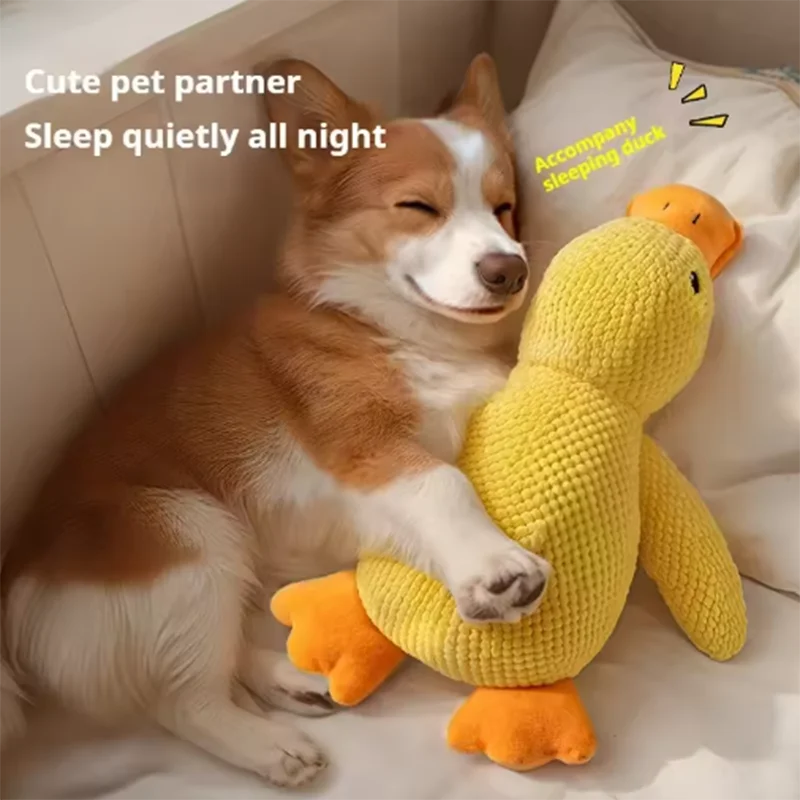 Cute dog Toy Stomping Duck Bite Resistant