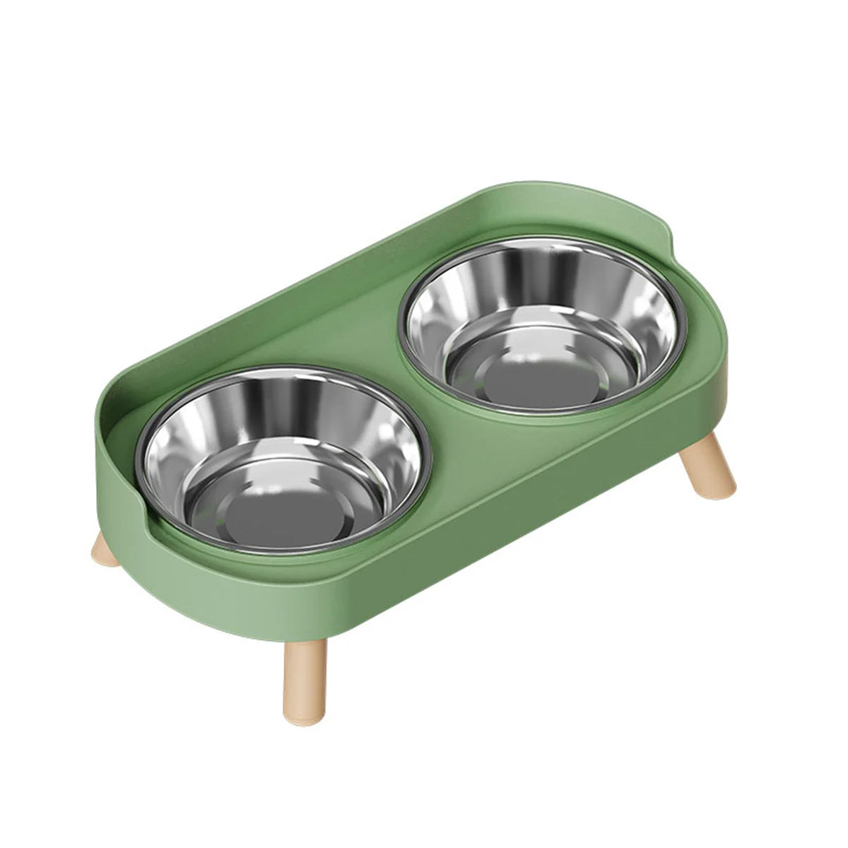 A Colorful Dopamine Pet Double Bowl