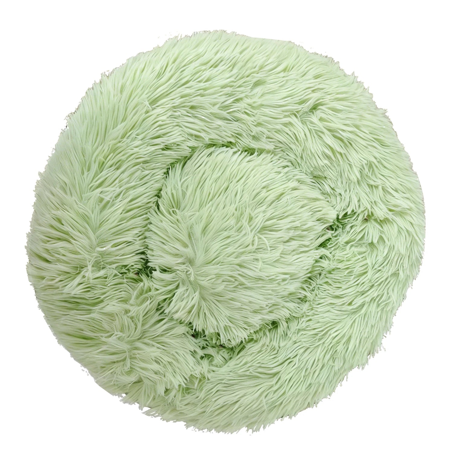Plush Round Dog Bed Winter Warm