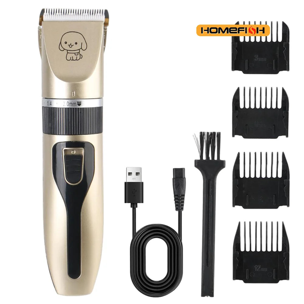 Pet Hair Clipper Haircut Trimmer Shaver Set For Rabbit Dog Cat Puppy