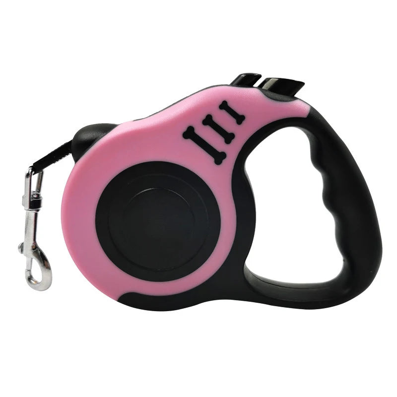 3m 5m Dog Leash for Small Dogs Cats Automatic Retractable Durable Nylon Lead