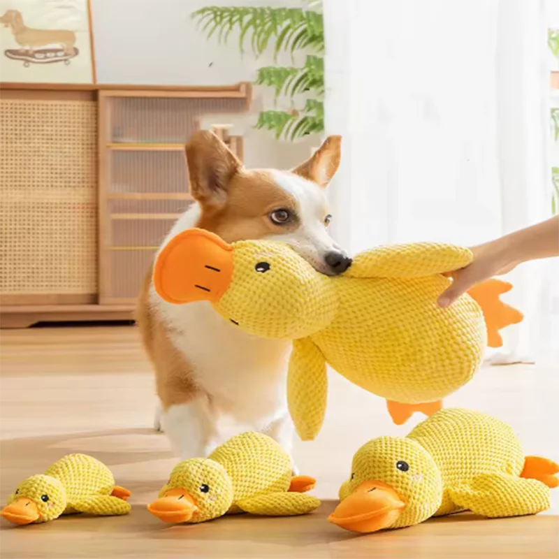 Cute dog Toy Stomping Duck Bite Resistant