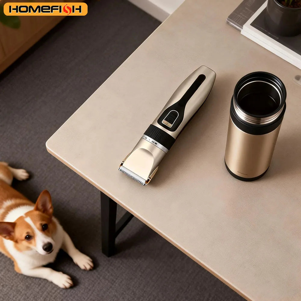 Pet Hair Clipper Haircut Trimmer Shaver Set For Rabbit Dog Cat Puppy