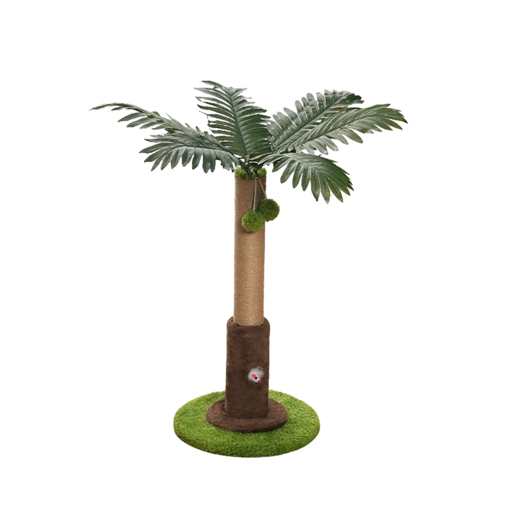 56CM/93CM Tree Cat Scratch Post with Spring Ball Toys