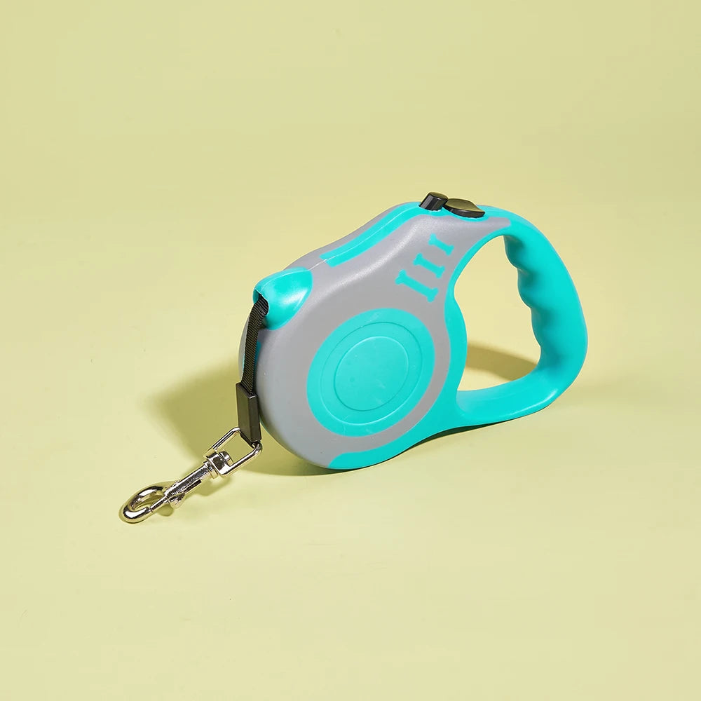3m 5m Dog Leash for Small Dogs Cats Automatic Retractable Durable Nylon Lead