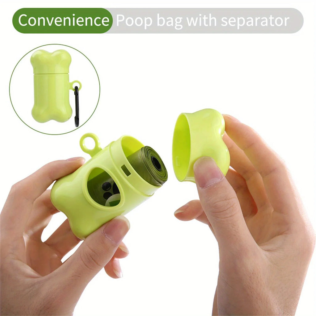 8 Rolls Biodegradable Dog Poop Bags Leak-Proof