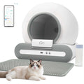DOEL 65L Self-Cleaning Cat Litter Box App Control