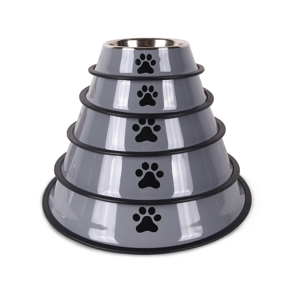 Stainless Steel Pet Bowl Cat Dog Food Bowl