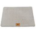 3D Foam Pet Bed With Removable Washable Faux Fur Cover