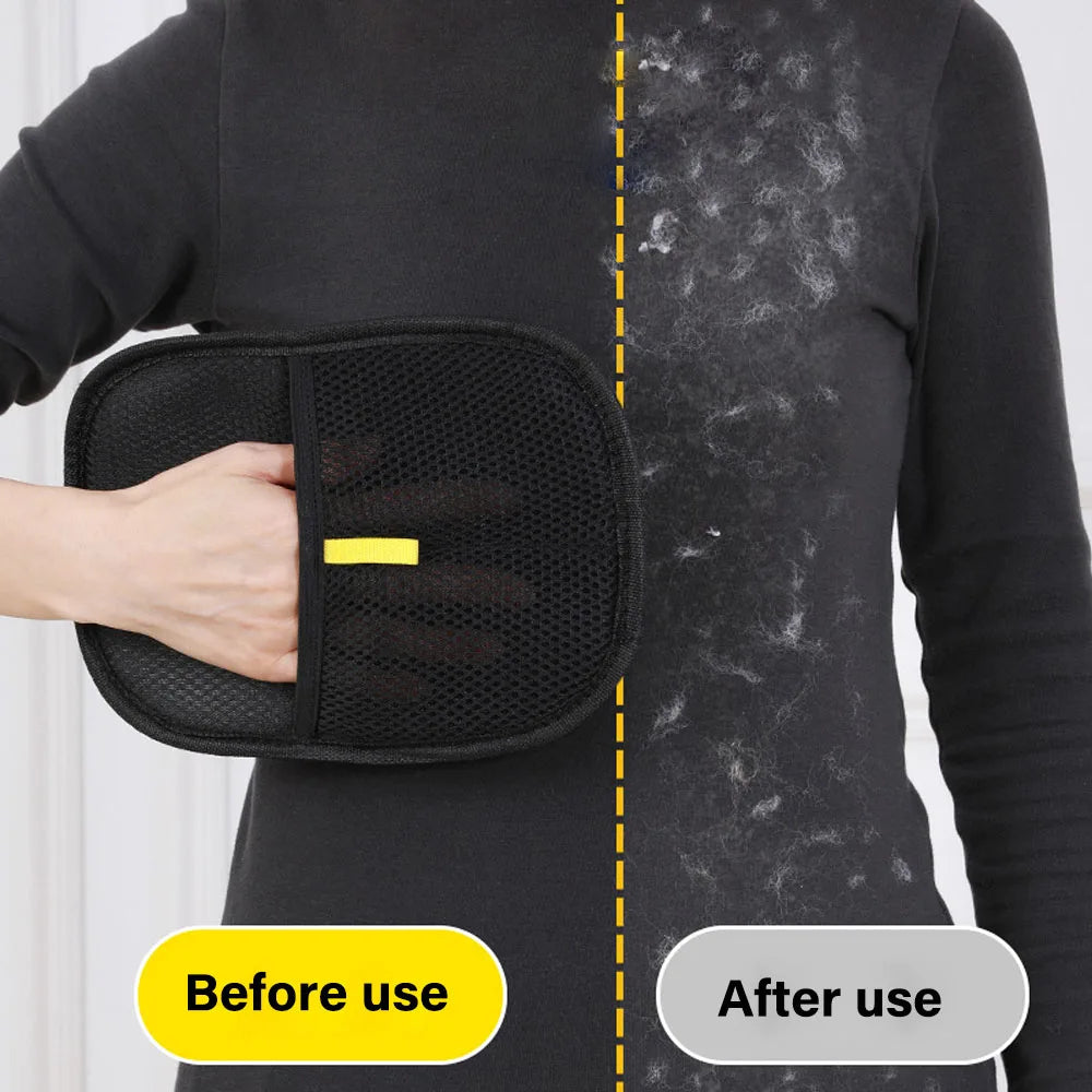 Pet Hair Removal Tool Reusable Static Removal Gloves